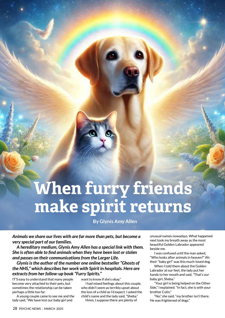 Psychic News Preview Pages