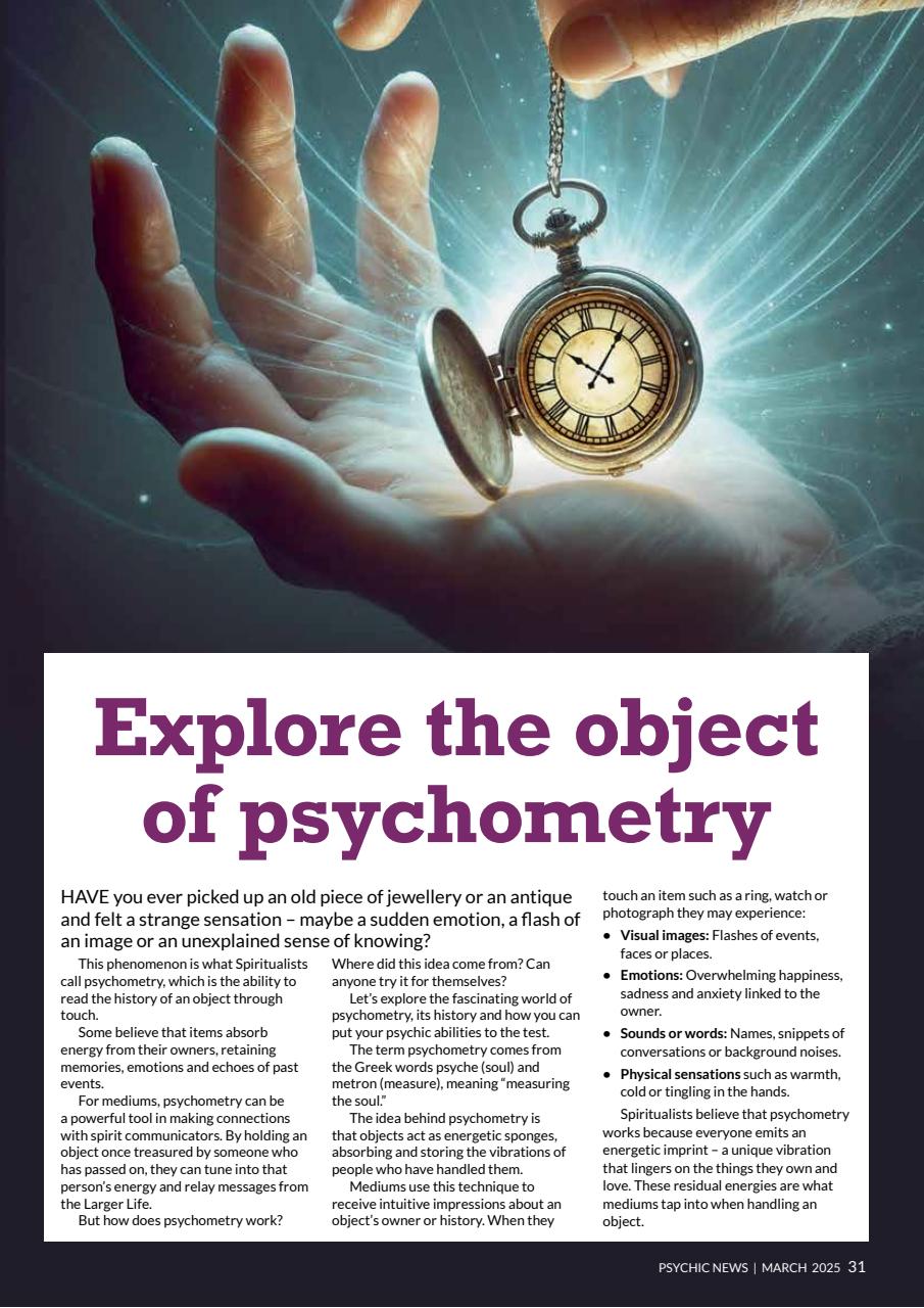 Psychic News Preview Pages