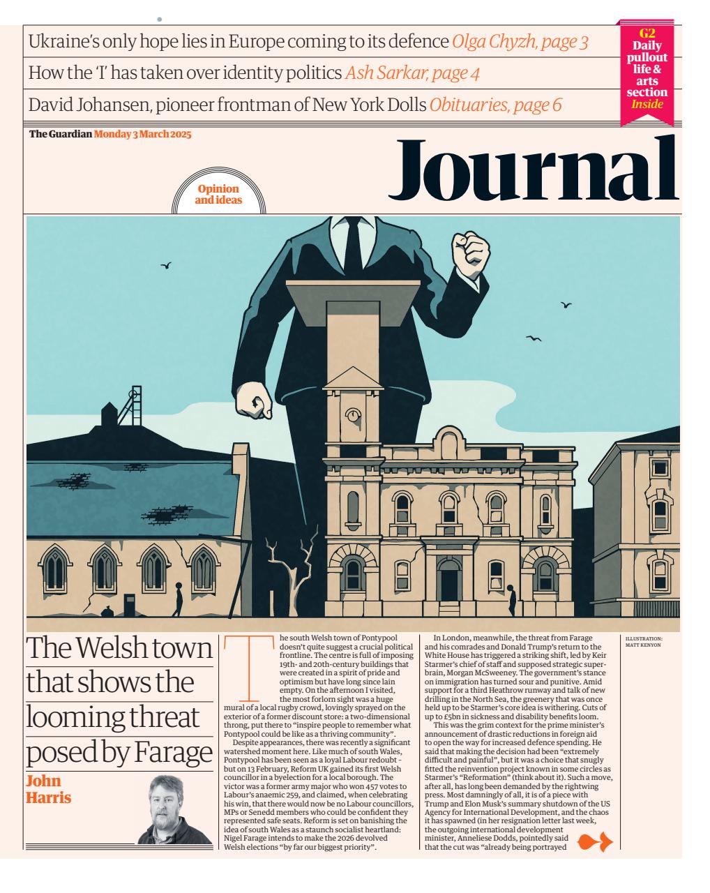 The Guardian Newspaper Preview Pages