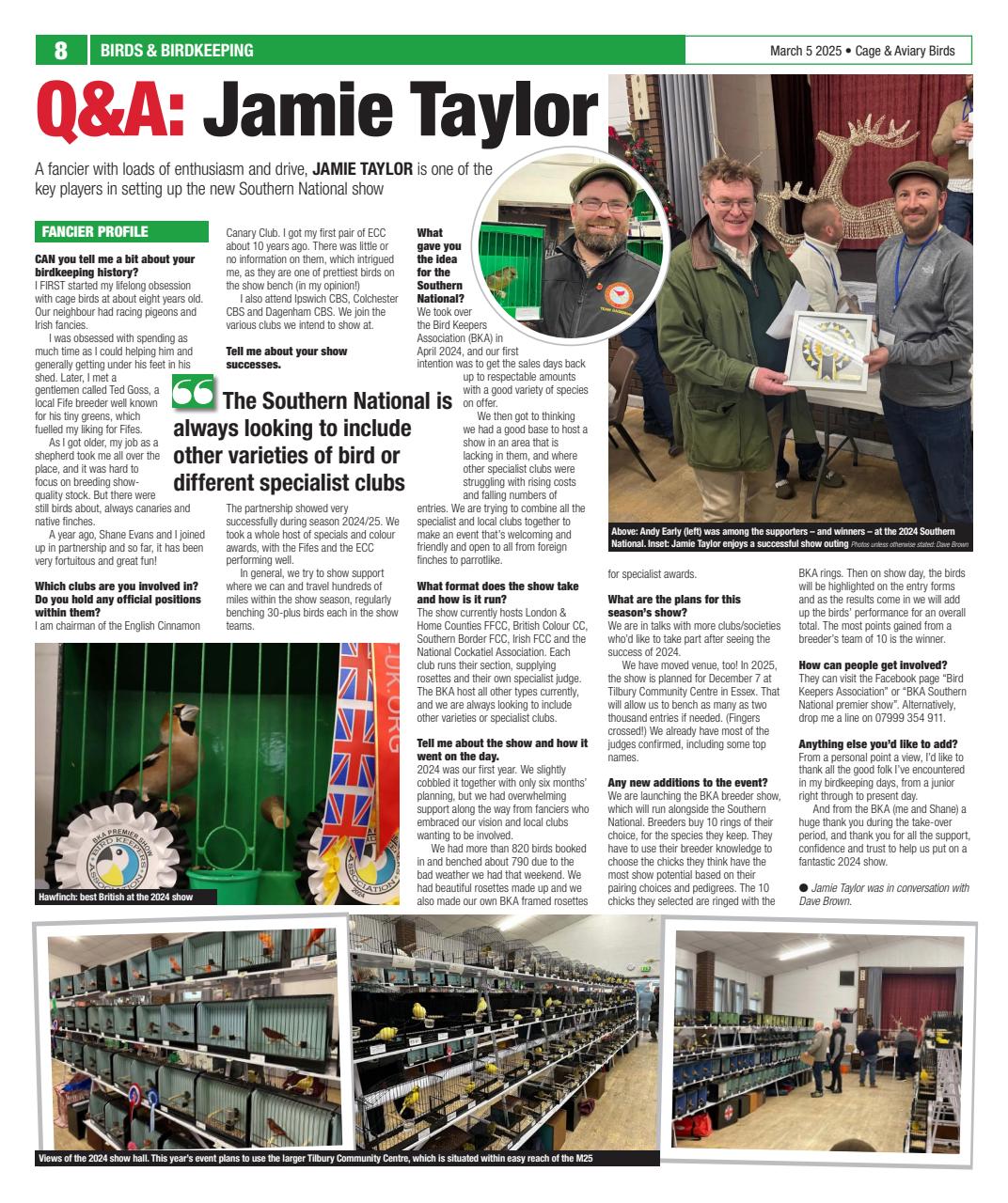 Cage & Aviary Birds Preview Pages