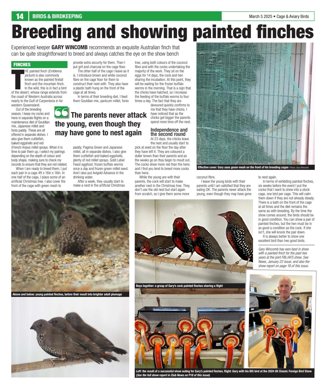 Cage & Aviary Birds Preview Pages