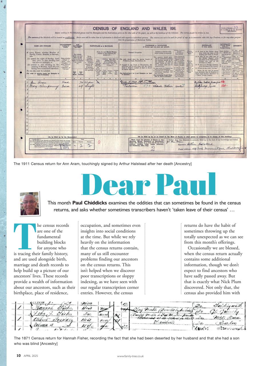 Family Tree Preview Pages