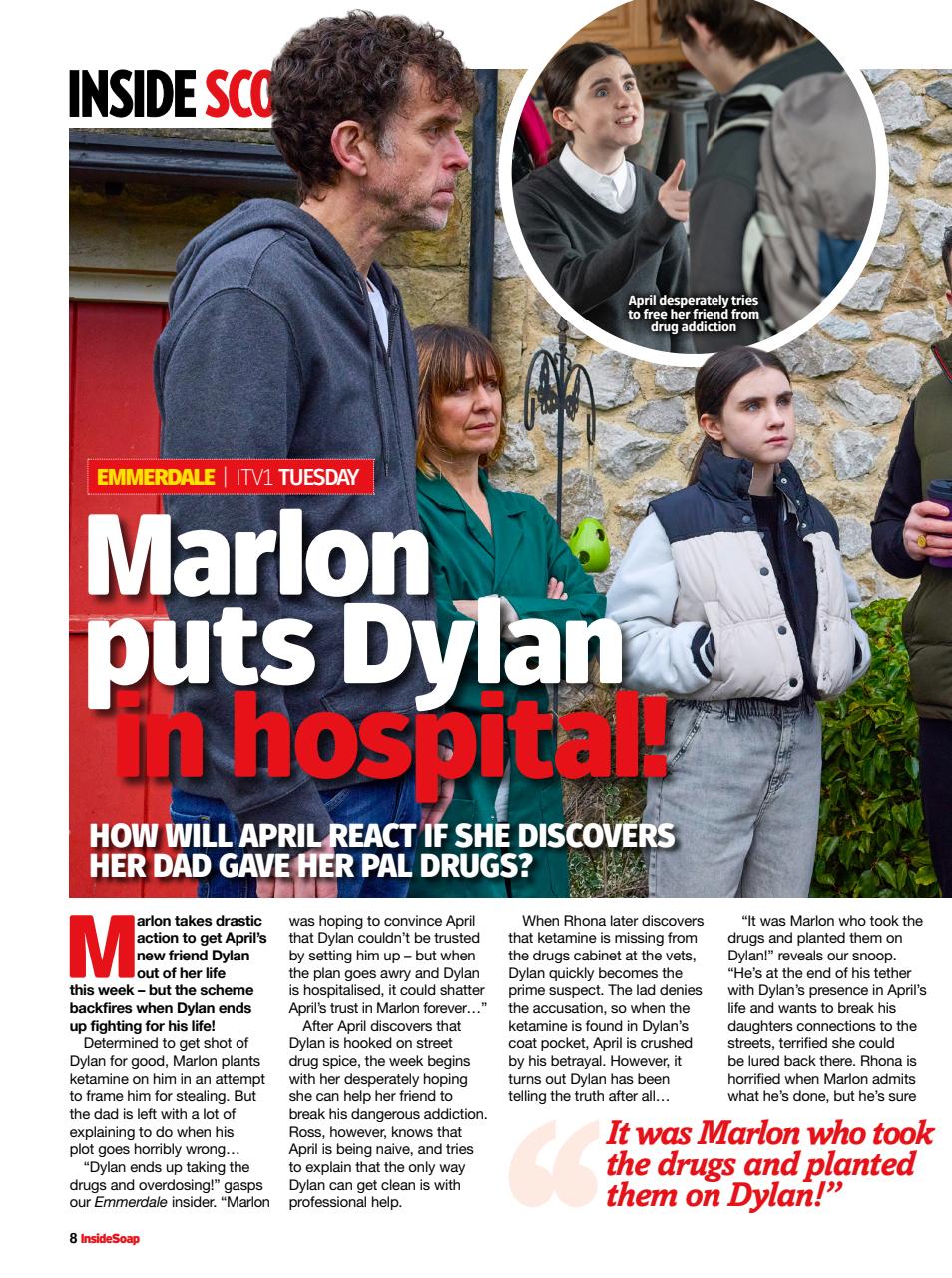 Inside Soap Preview Pages