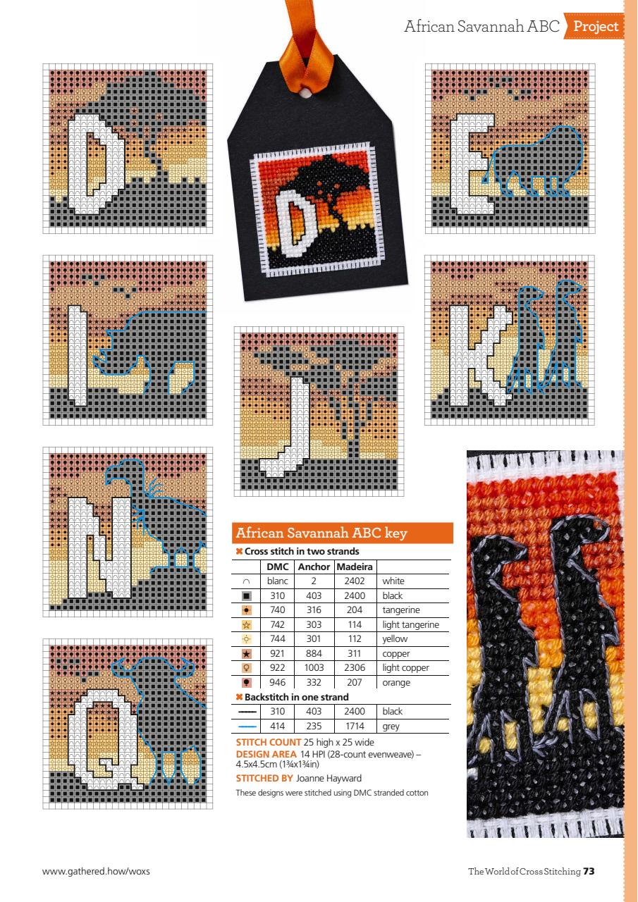 The World of Cross Stitching Preview Pages