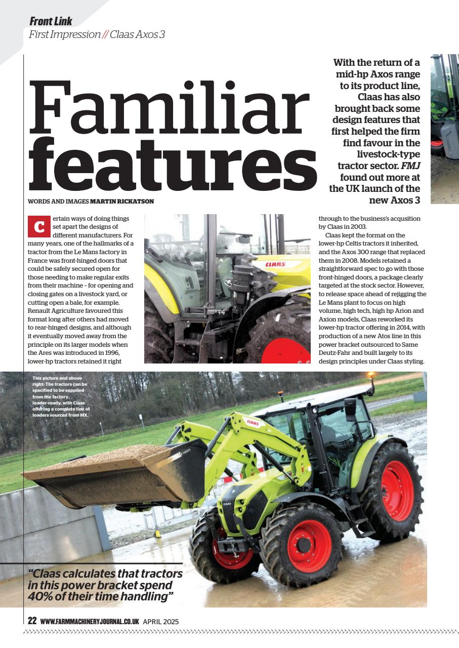 Farm Machinery Journal Preview Pages