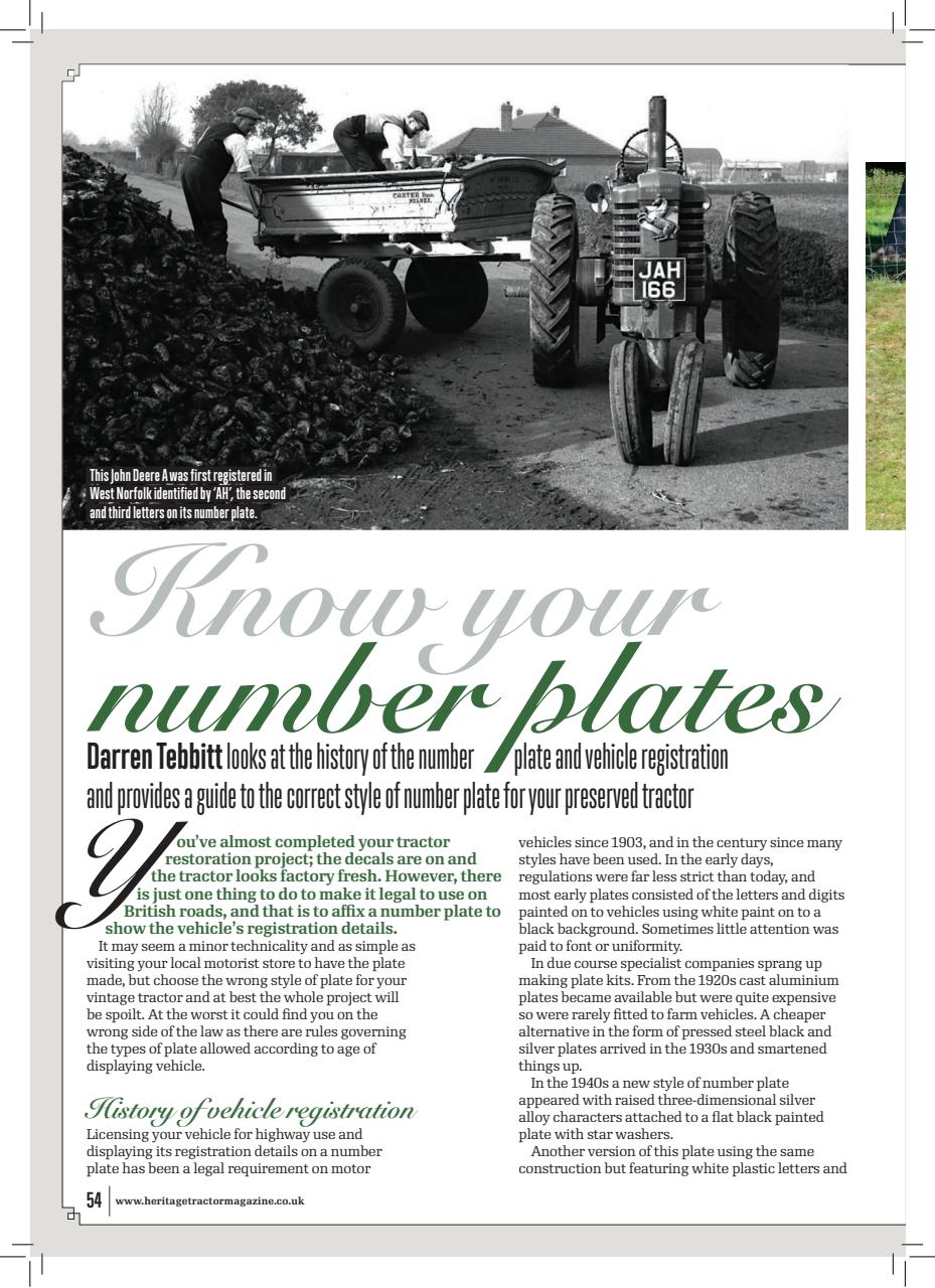 Classic Tractor Preview Pages