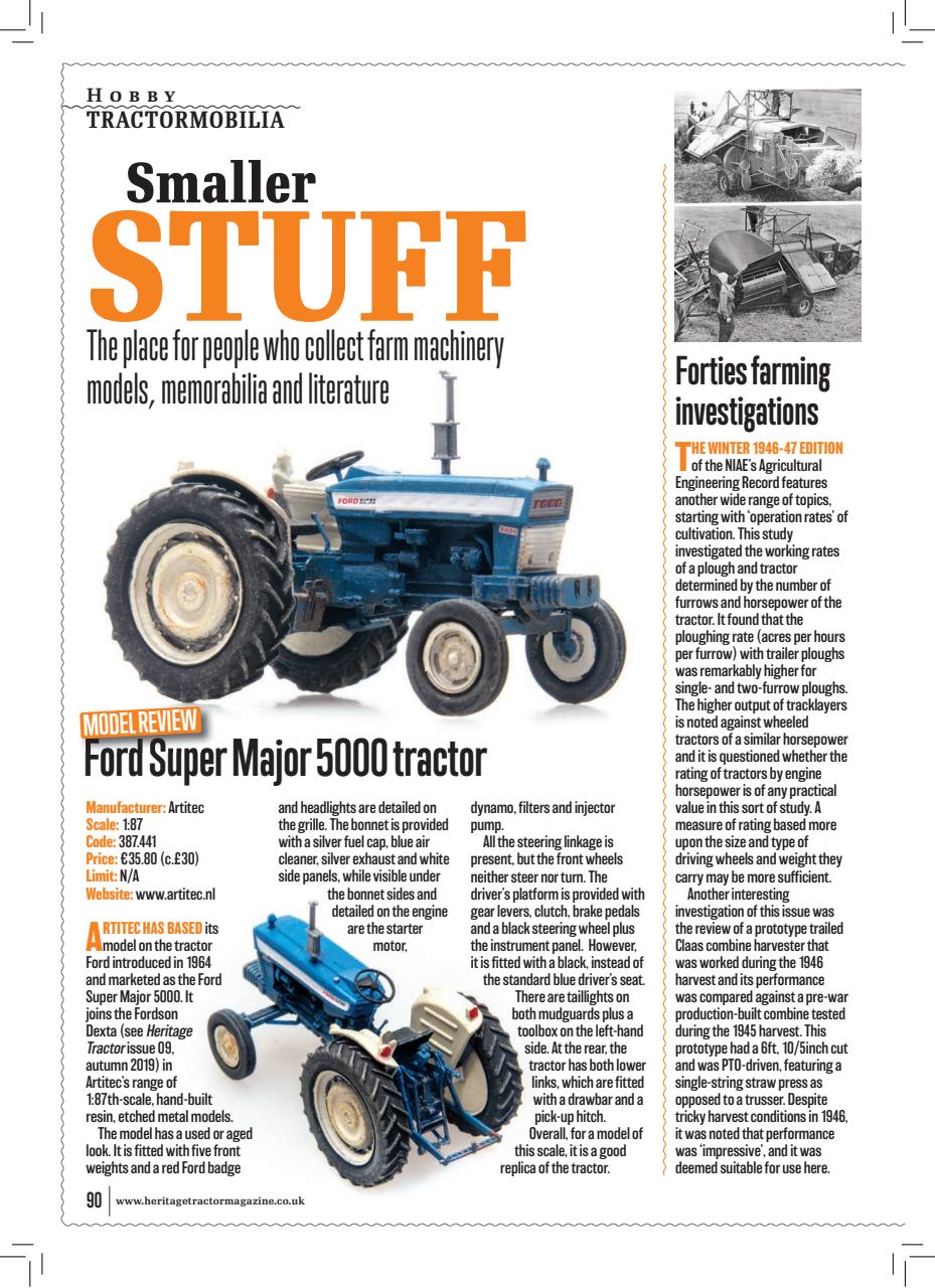 Classic Tractor Preview Pages