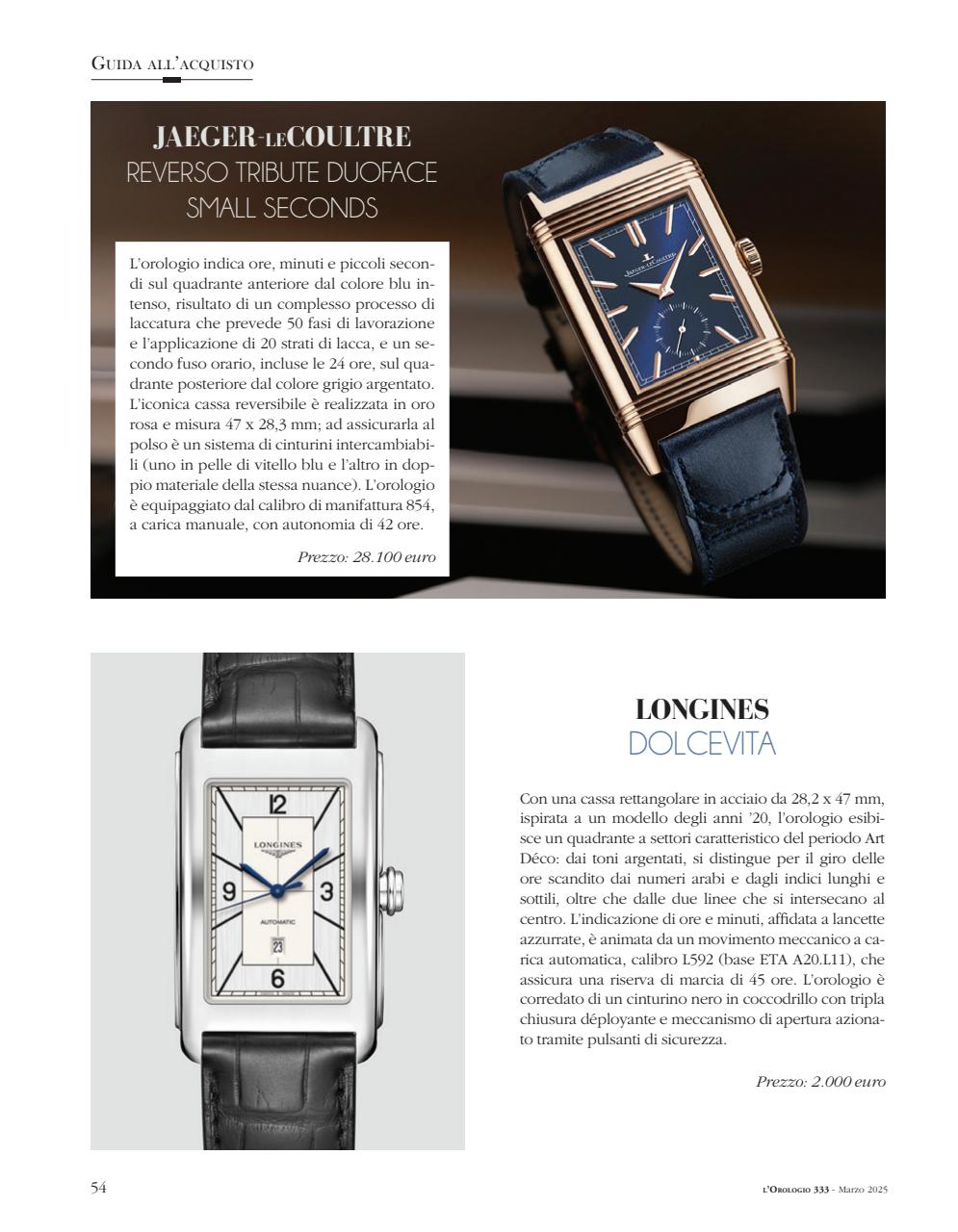 L'Orologio Preview Pages