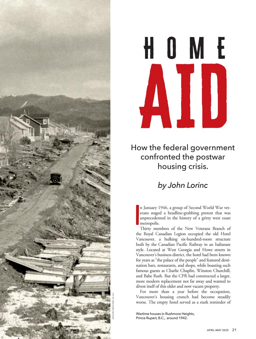 Canada's History Preview Pages