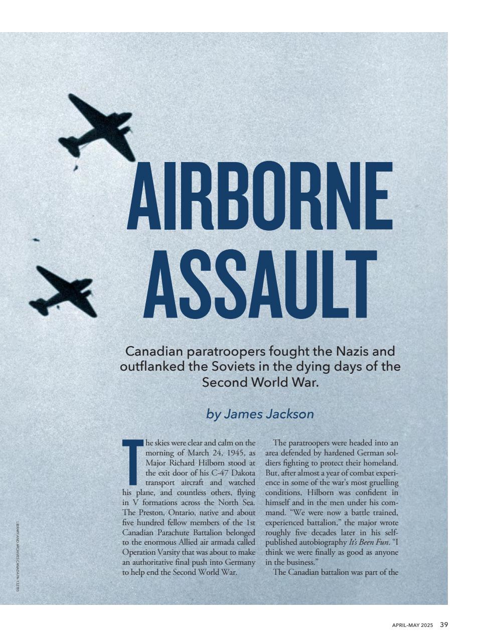 Canada's History Preview Pages