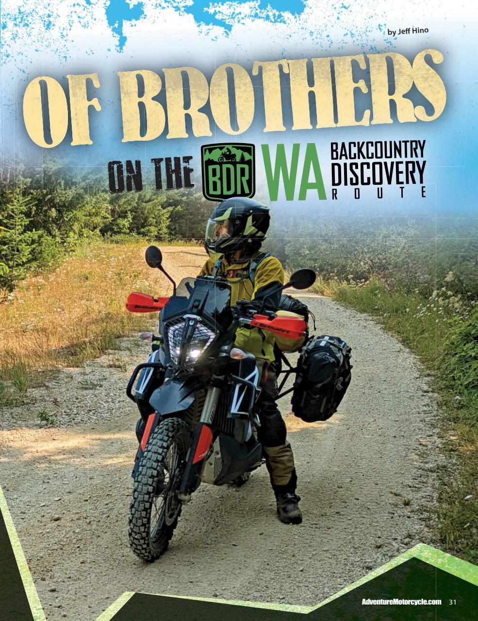 Adventure Motorcycle Preview Pages