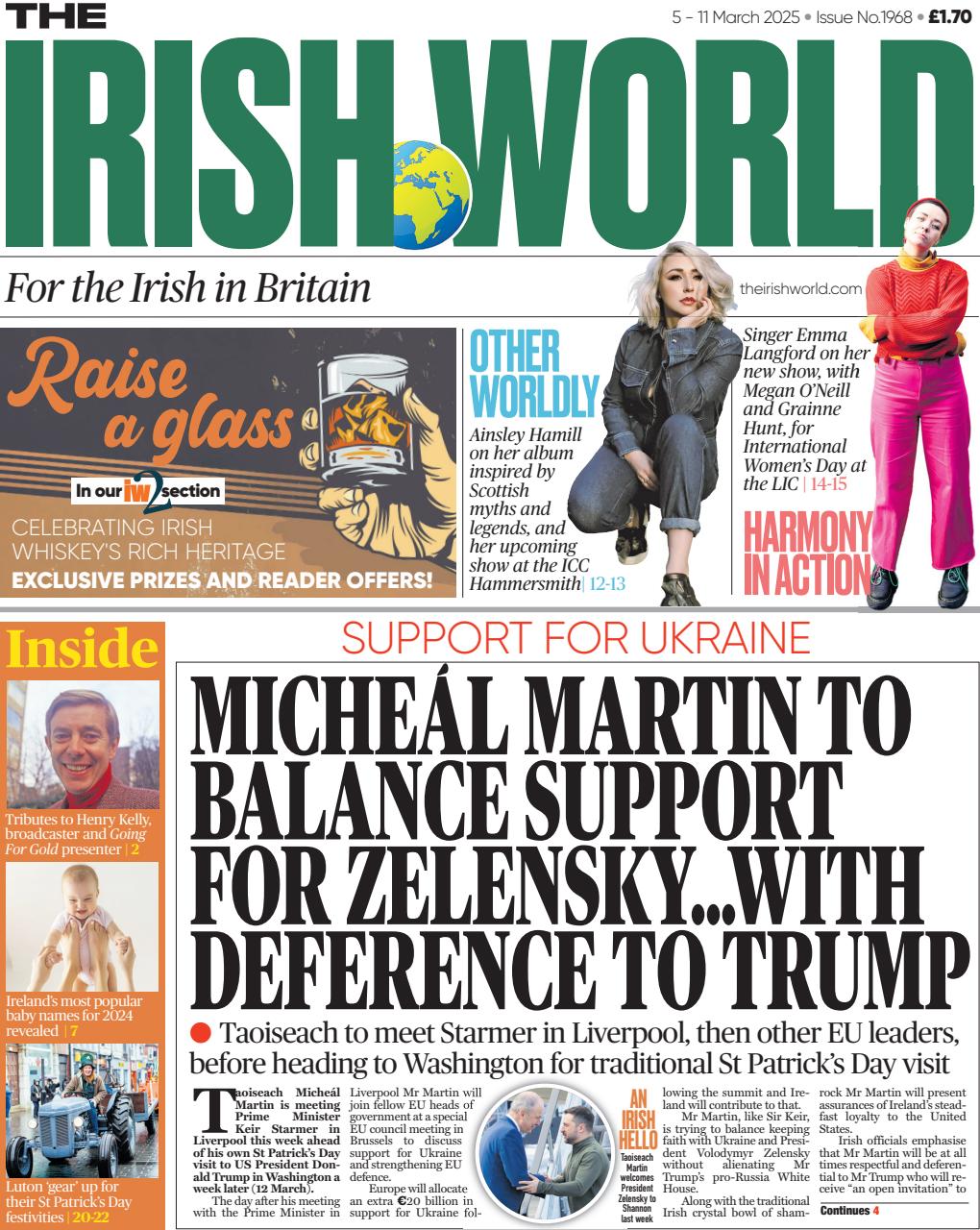 Irish World Preview Pages