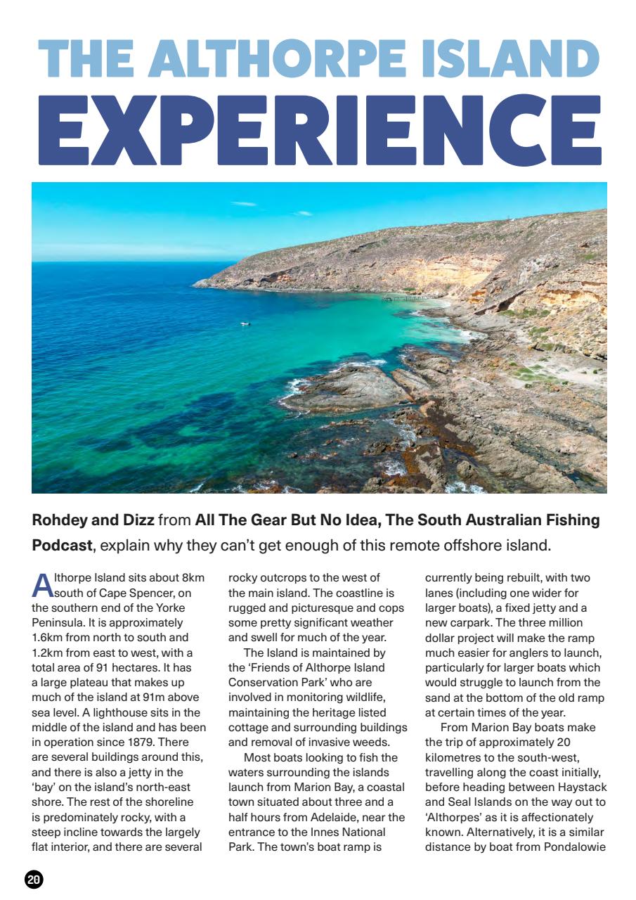 South Australian Angler Preview Pages