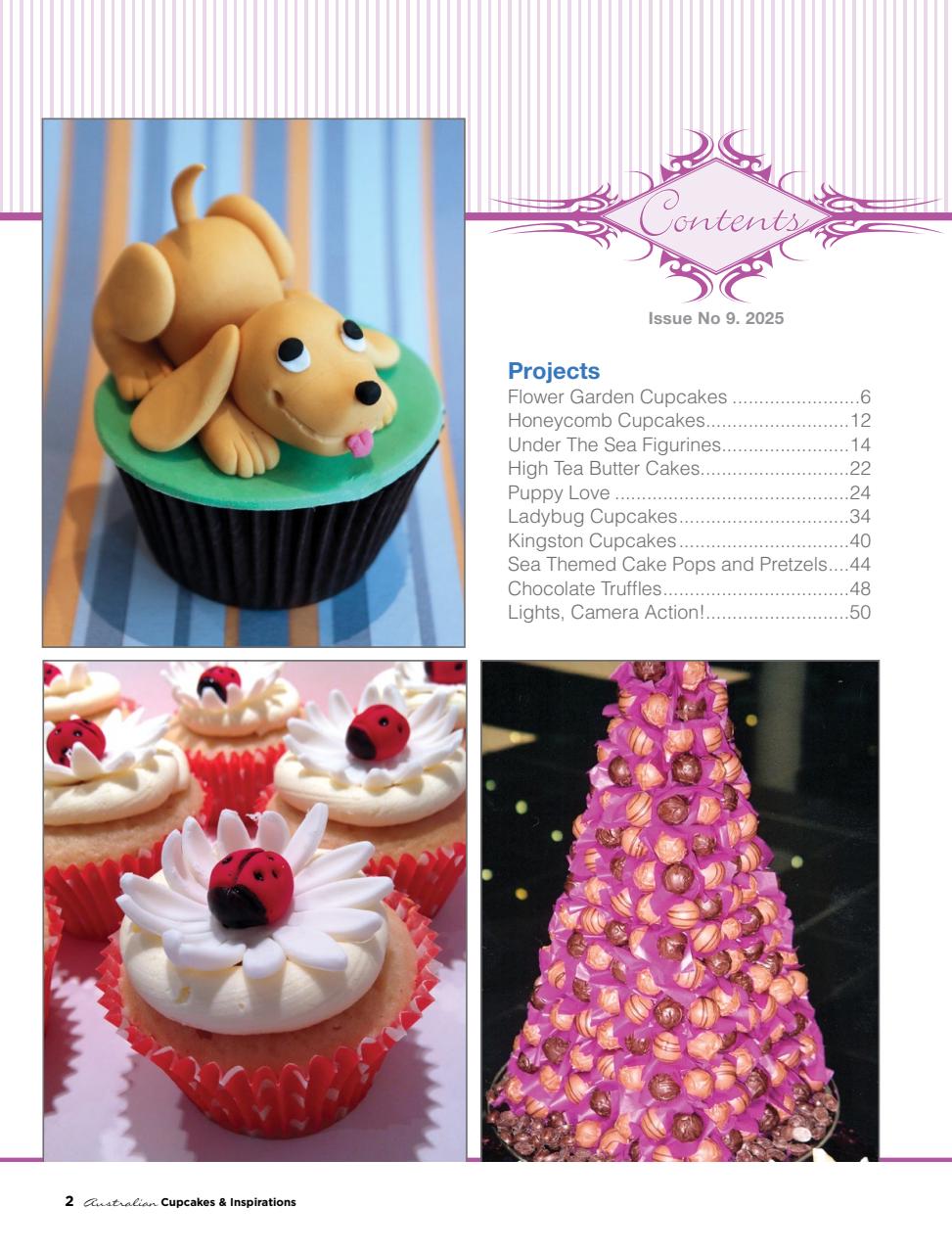 Australian Cupcakes and Inspirations Preview Pages