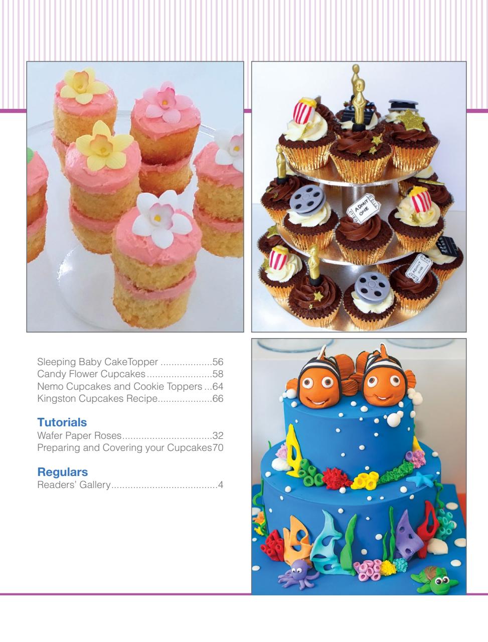 Australian Cupcakes and Inspirations Preview Pages