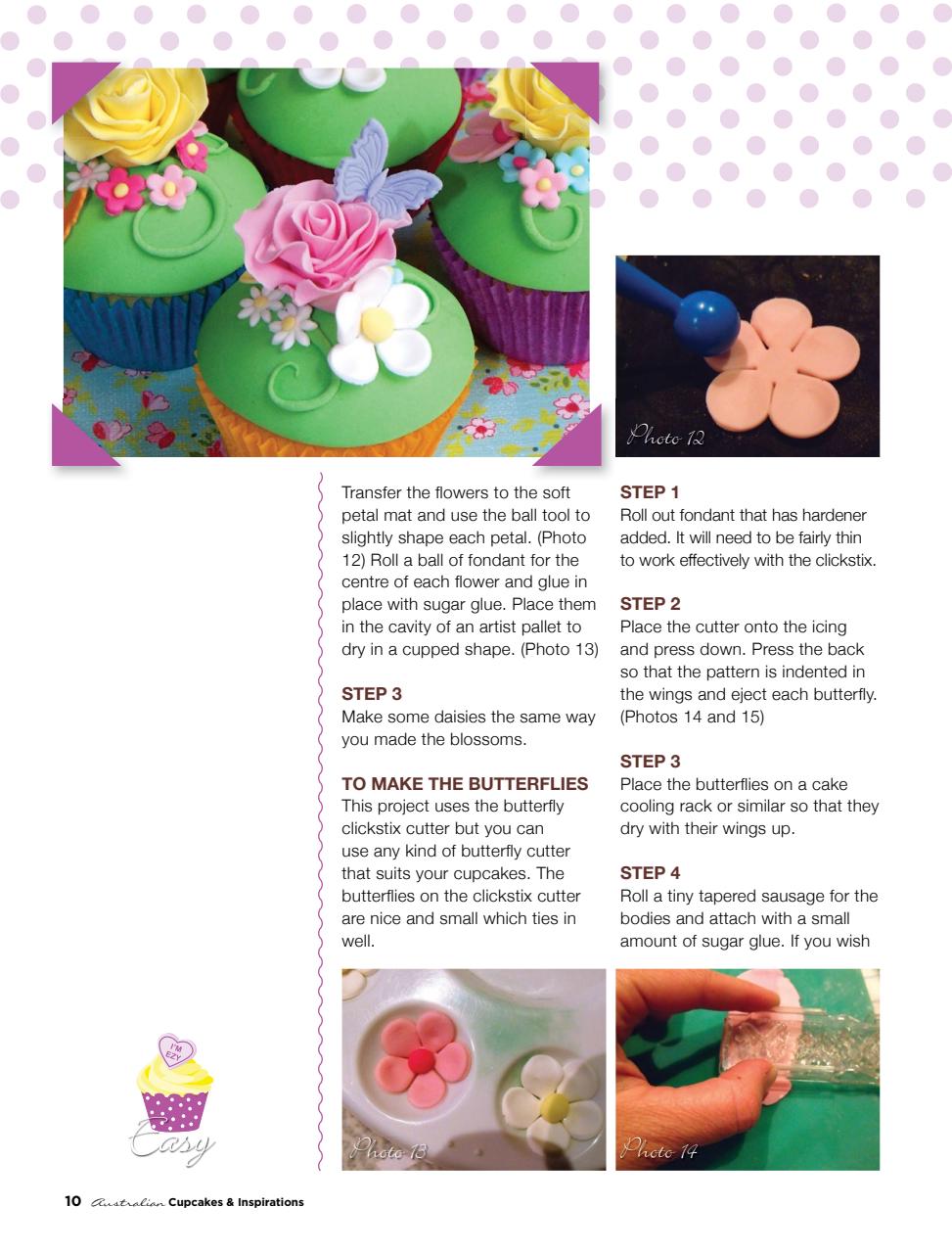 Australian Cupcakes and Inspirations Preview Pages