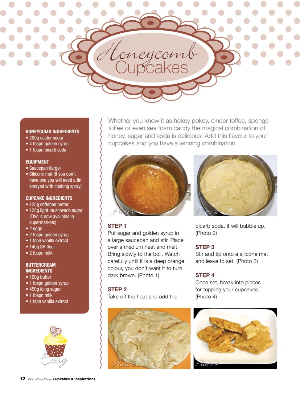 Australian Cupcakes and Inspirations Preview Pages