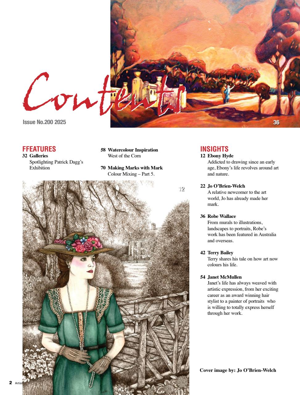 Artist's Palette Preview Pages