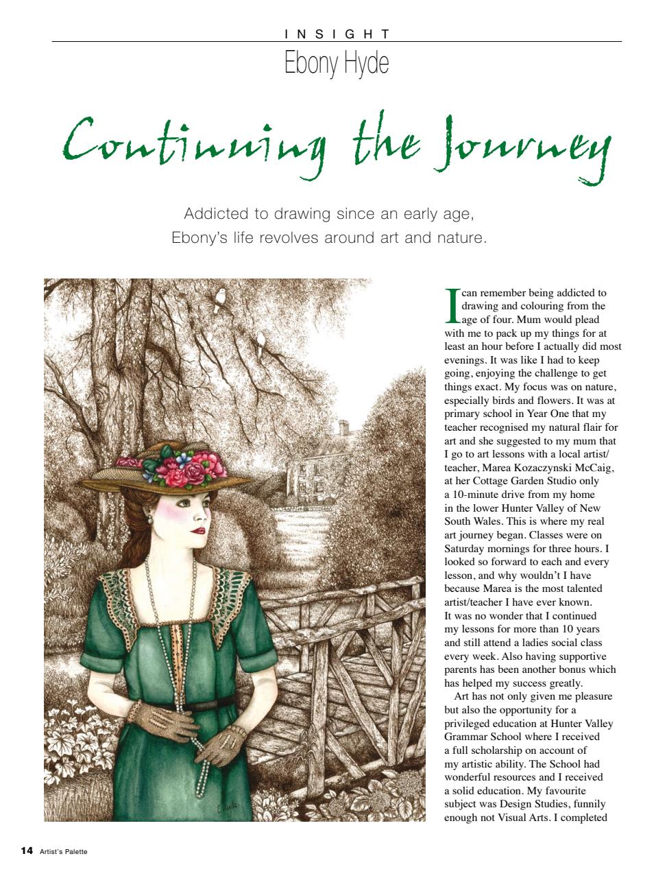 Artist's Palette Preview Pages