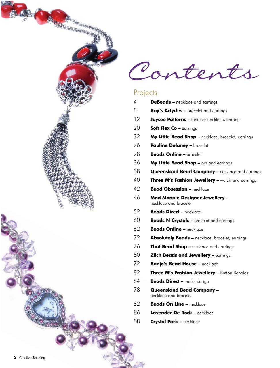 Creative Beading Preview Pages