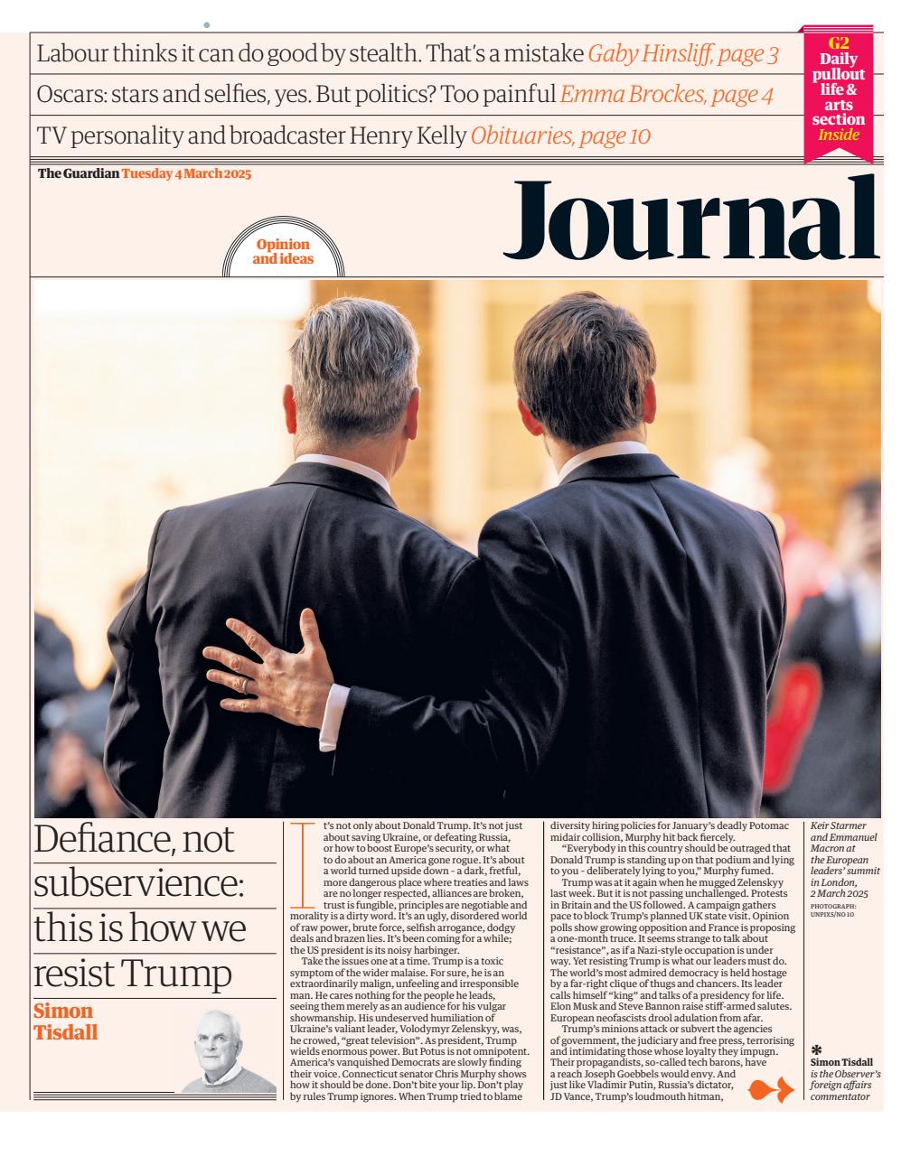 The Guardian Newspaper Preview Pages