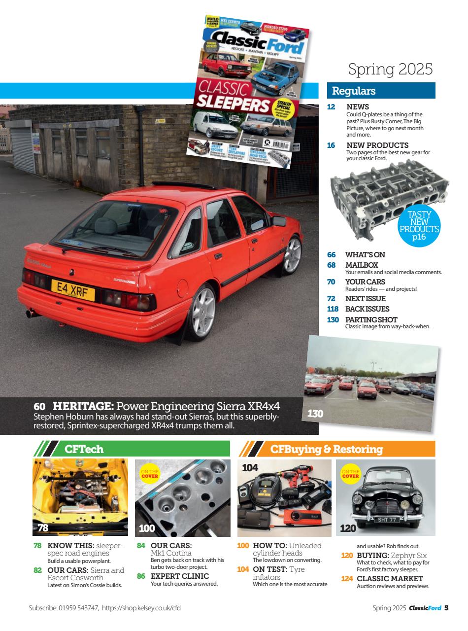 Classic Ford Preview Pages