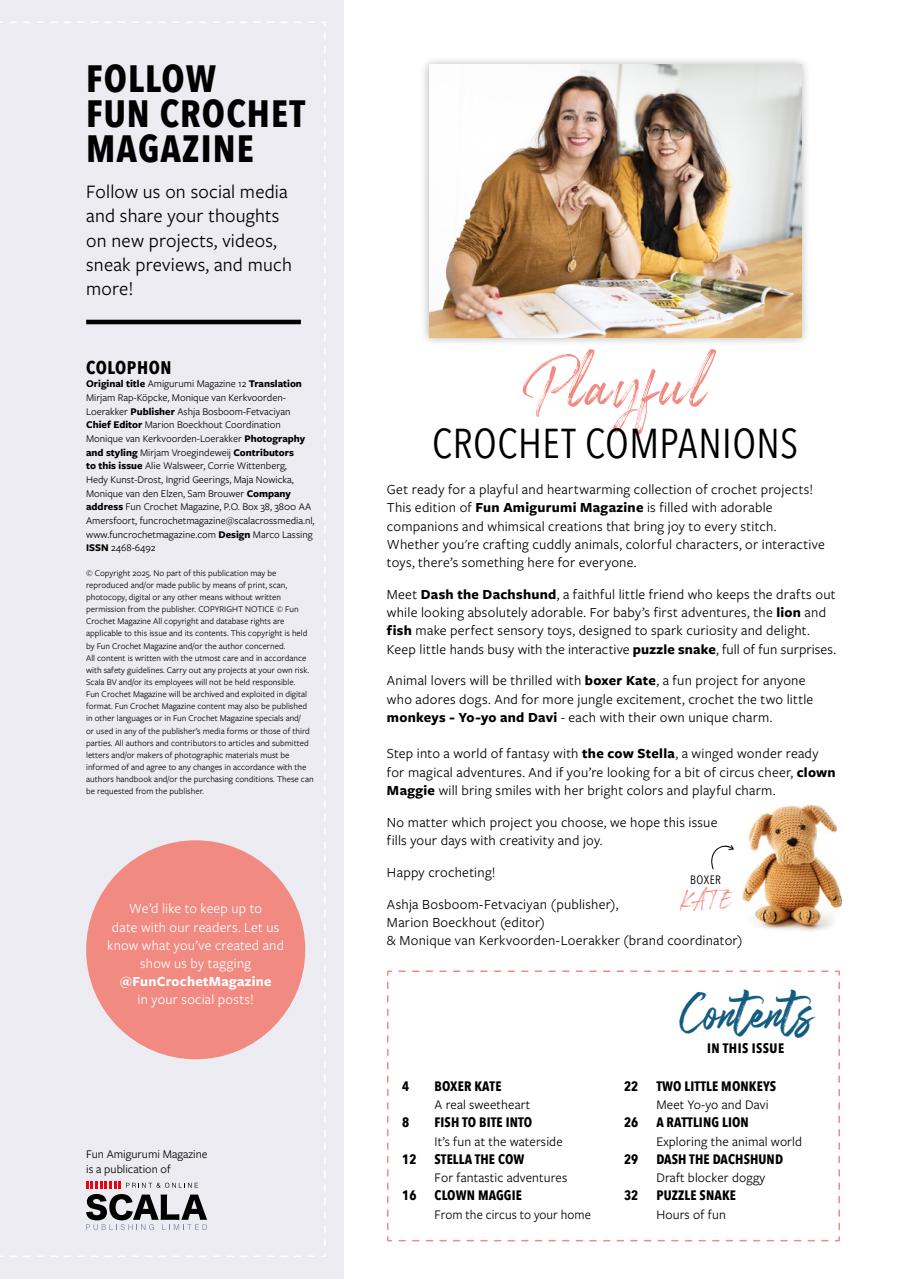 Fun Amigurumi Magazine Preview Pages