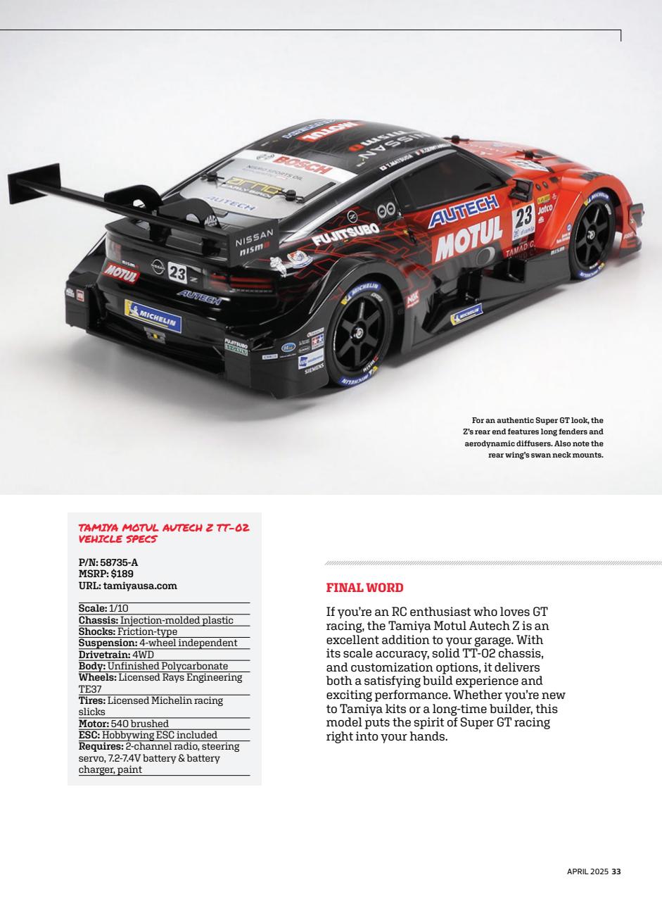 RC Car Action Preview Pages