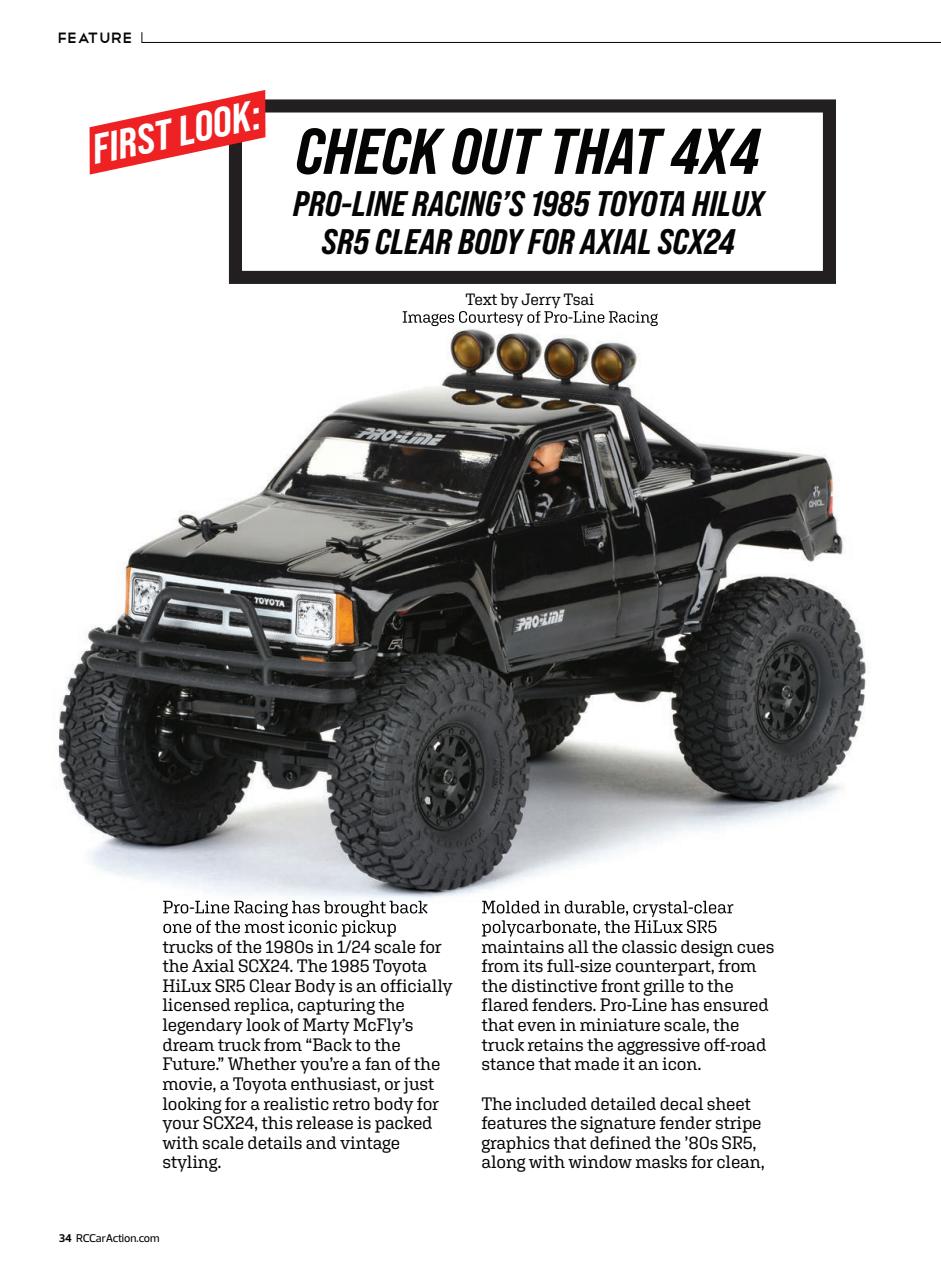 RC Car Action Preview Pages