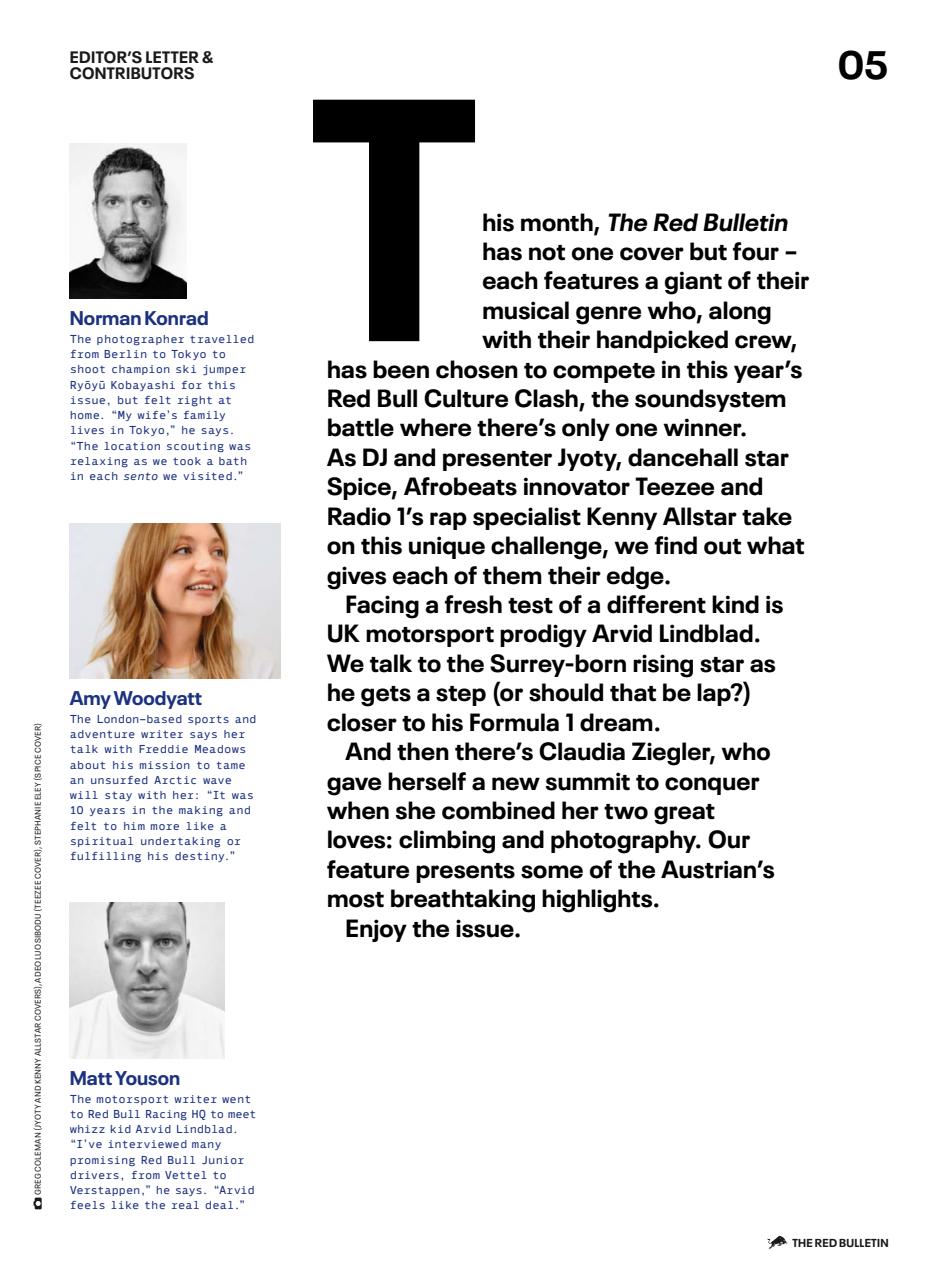 The Red Bulletin UK Edition Preview Pages