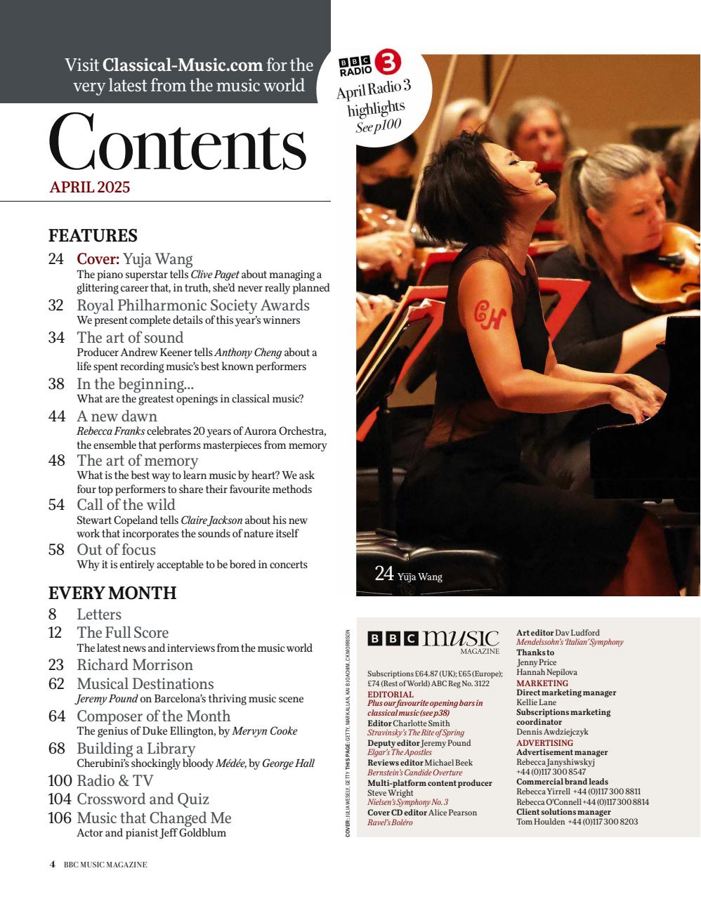 BBC Music Magazine Preview Pages