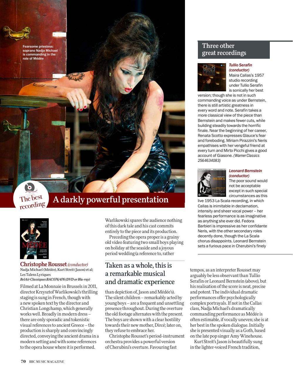 BBC Music Magazine Preview Pages