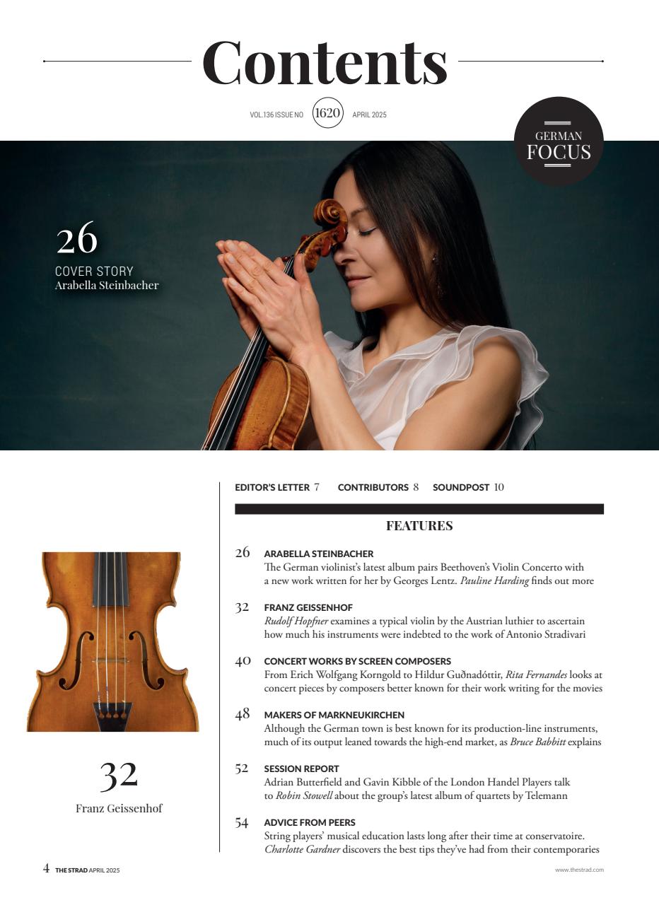 The Strad Preview Pages
