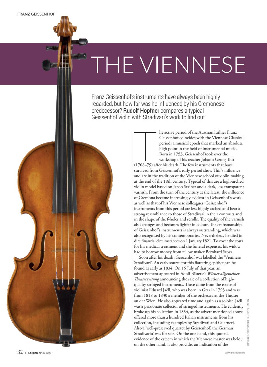 The Strad Preview Pages