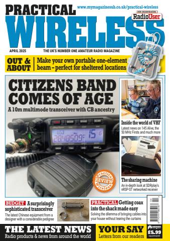 Practical Wireless issue April 2025