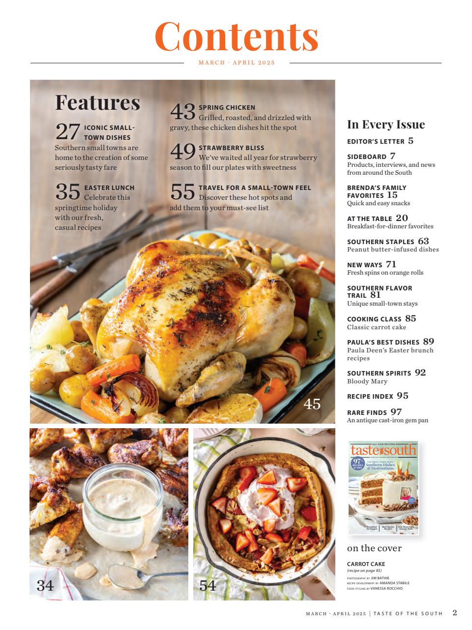 Taste of the South Preview Pages
