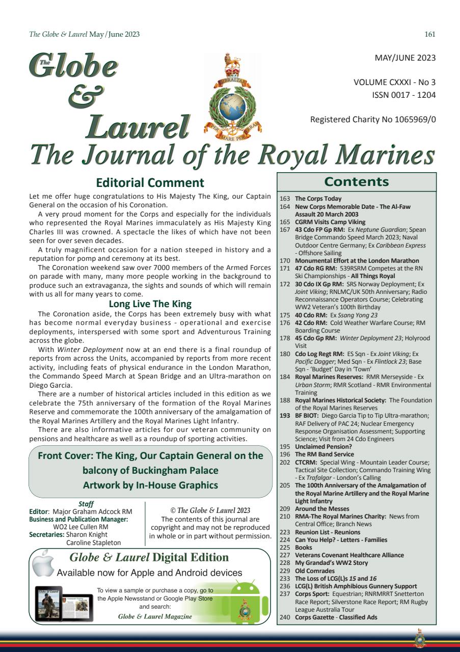 Globe & Laurel Preview Pages