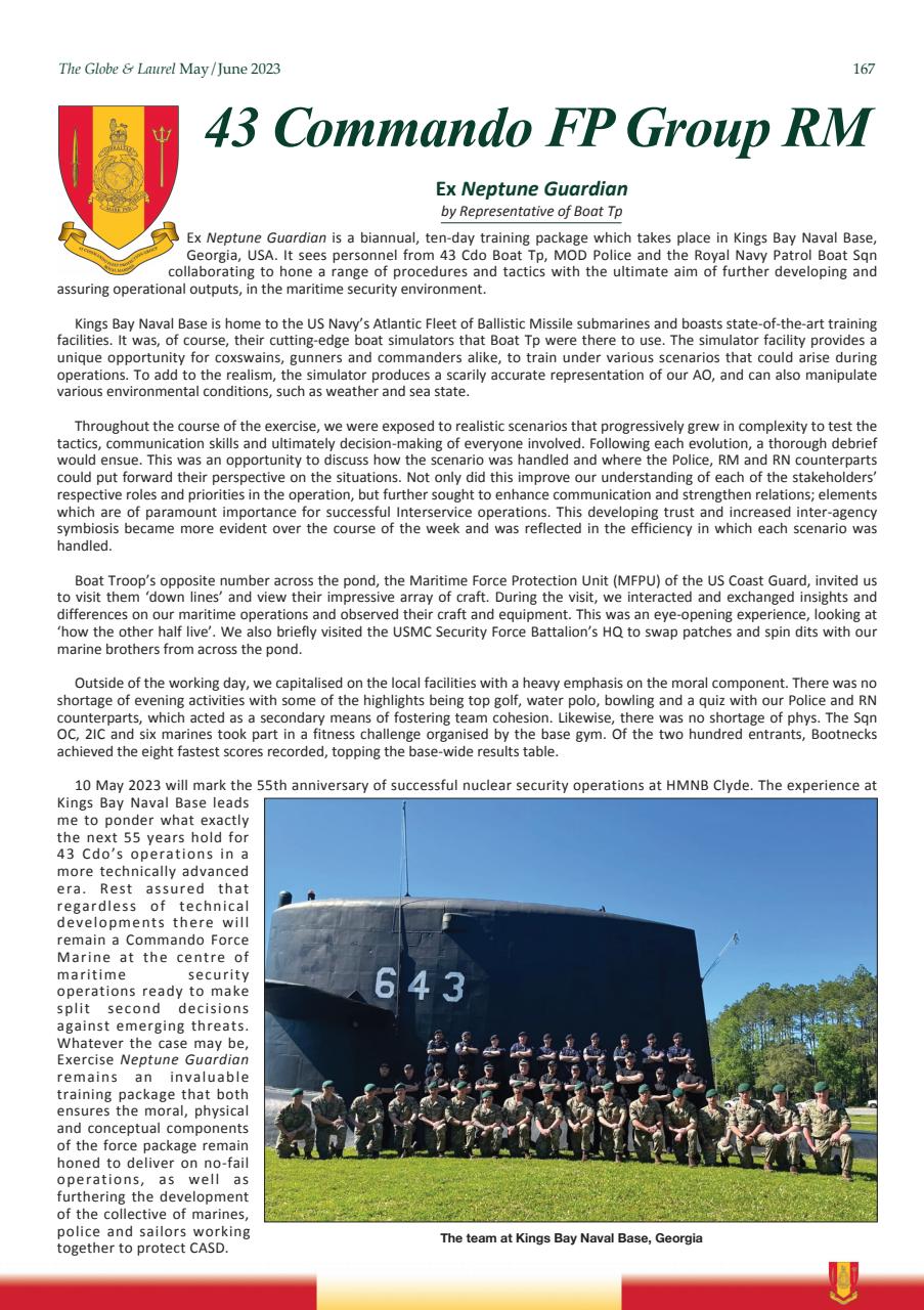 Globe & Laurel Preview Pages