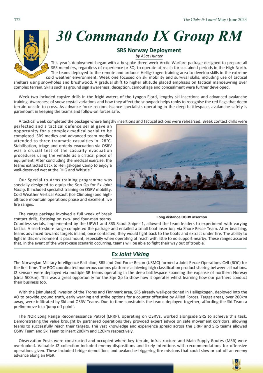 Globe & Laurel Preview Pages