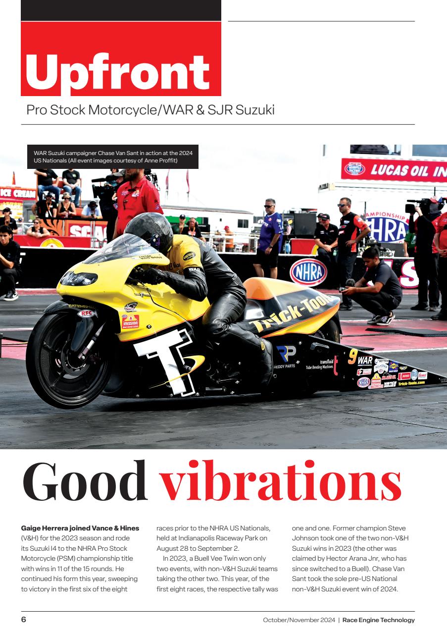 Race Engine Technology Preview Pages