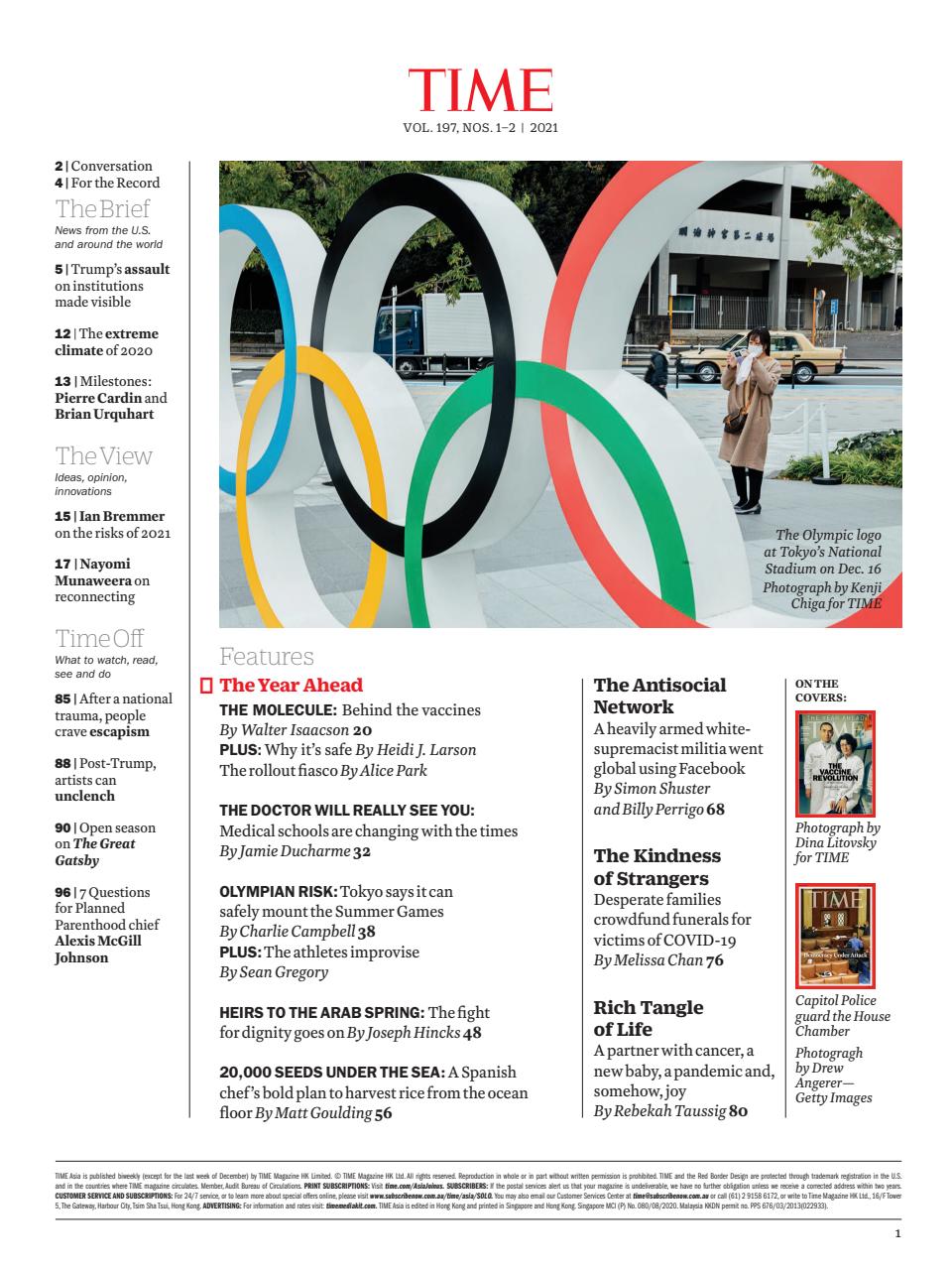 TIME Magazine Asia Preview Pages