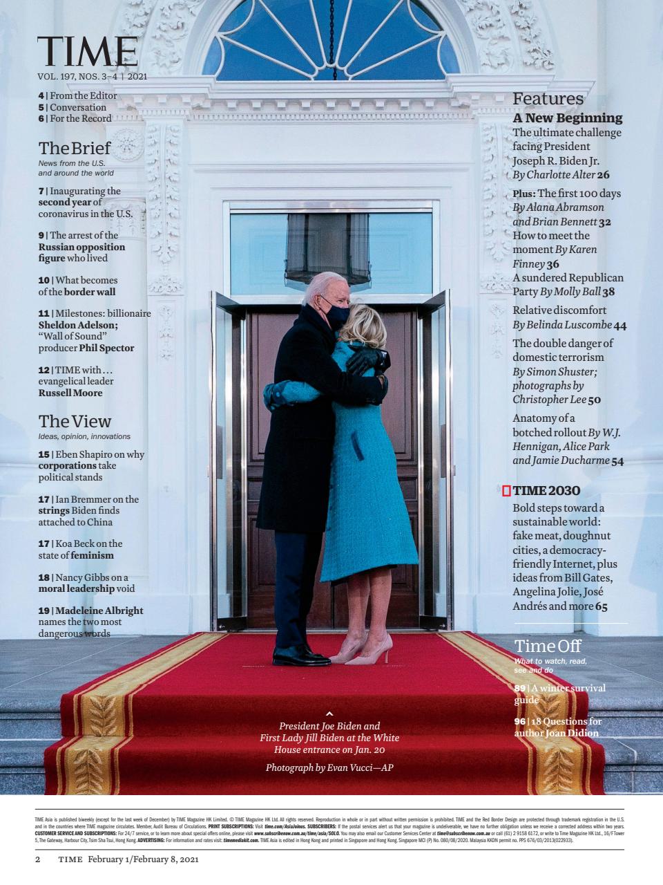 TIME Magazine Asia Preview Pages