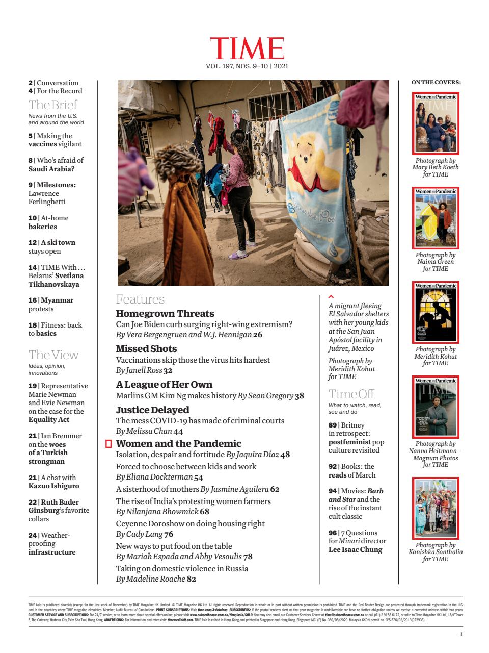 TIME Magazine Asia Preview Pages