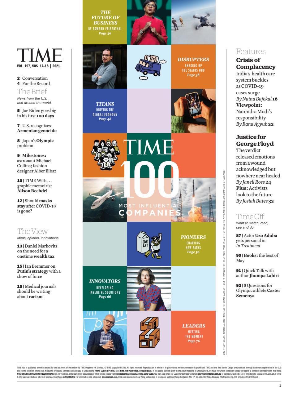 TIME Magazine Asia Preview Pages