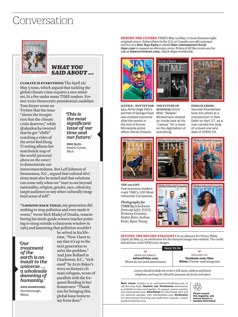 TIME Magazine Asia Preview Pages