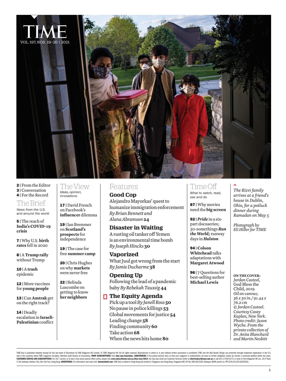 TIME Magazine Asia Preview Pages