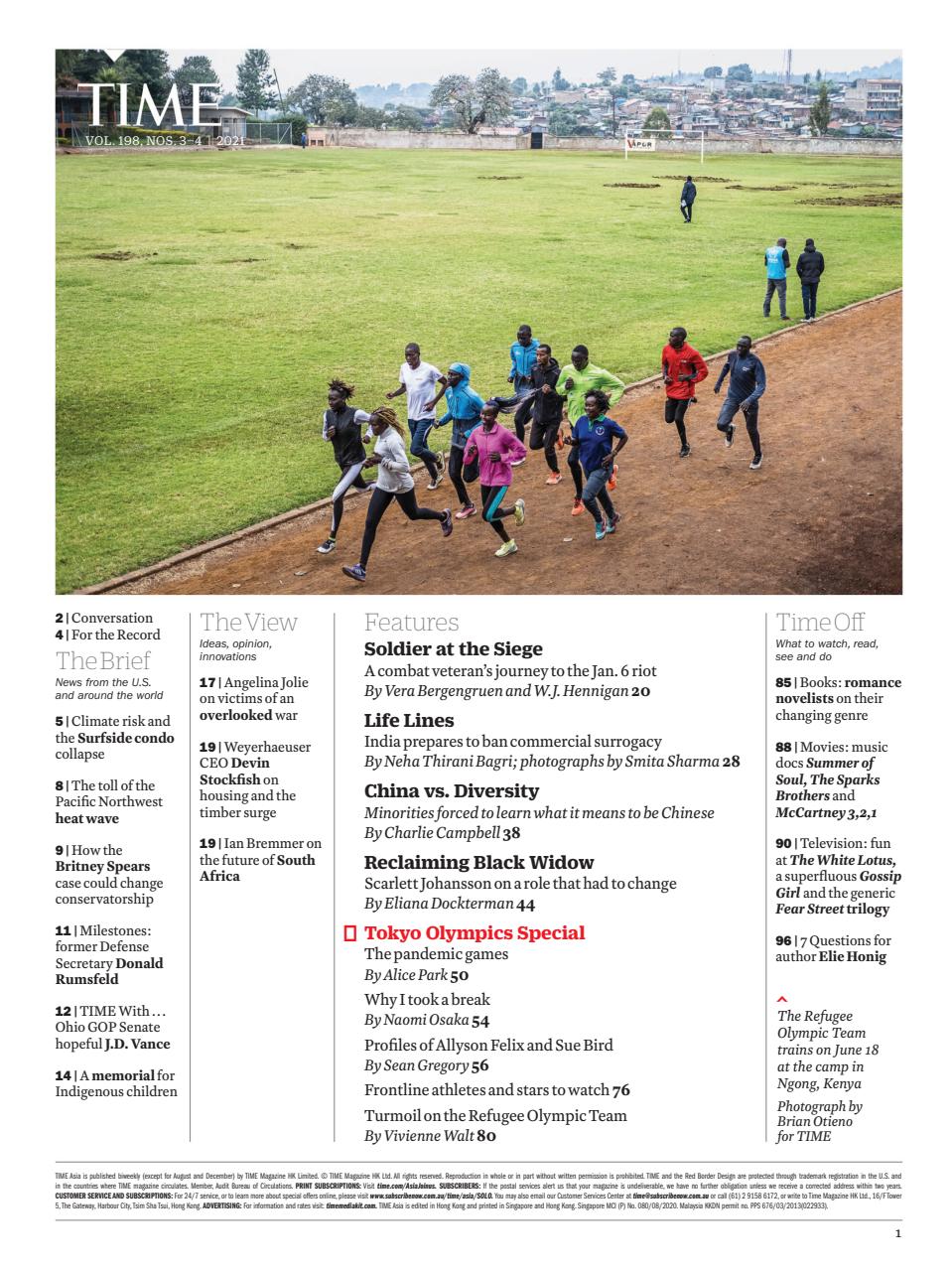 TIME Magazine Asia Preview Pages