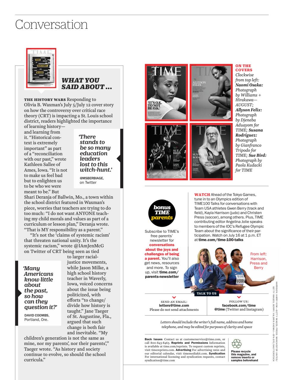 TIME Magazine Asia Preview Pages