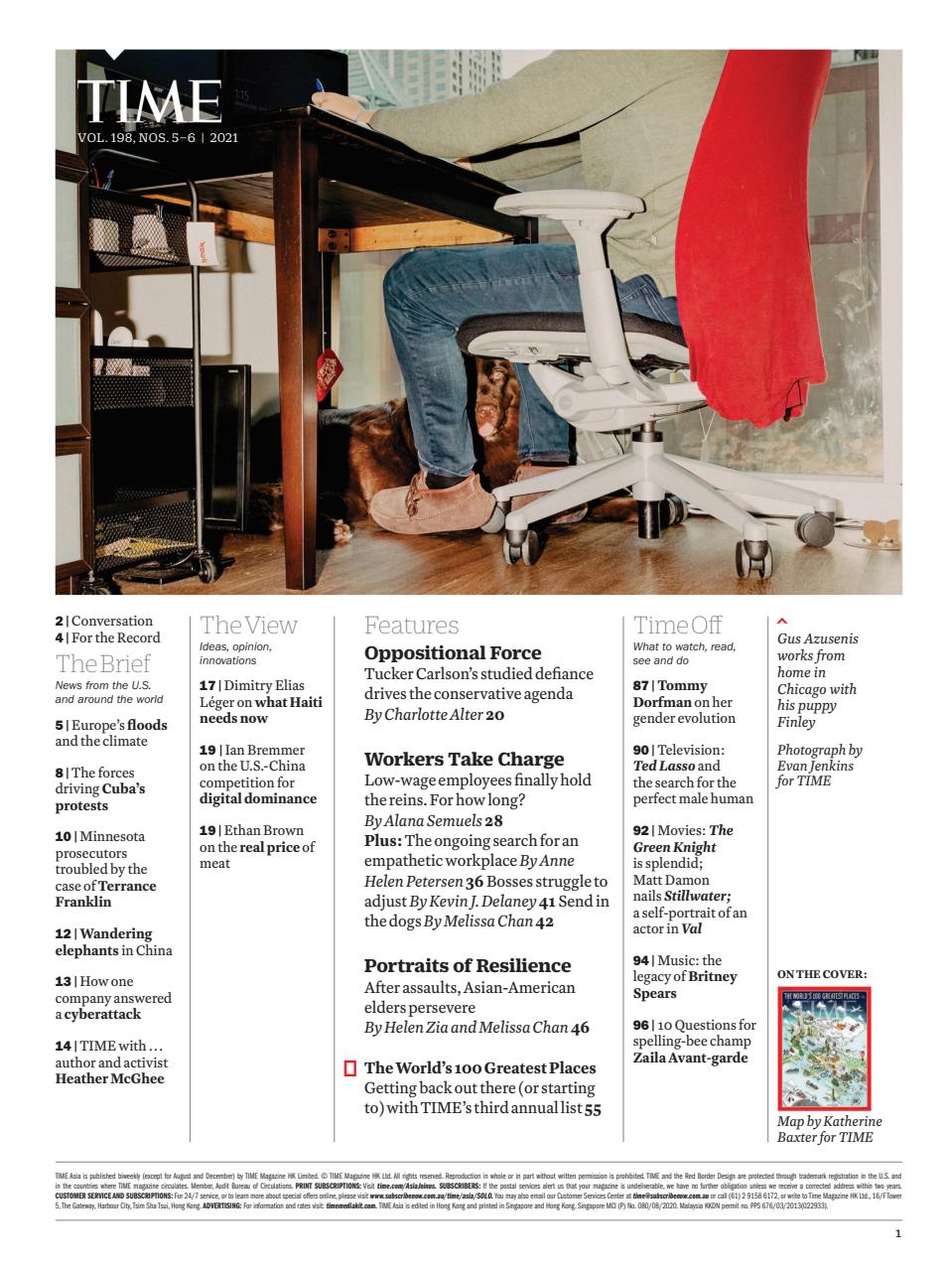 TIME Magazine Asia Preview Pages