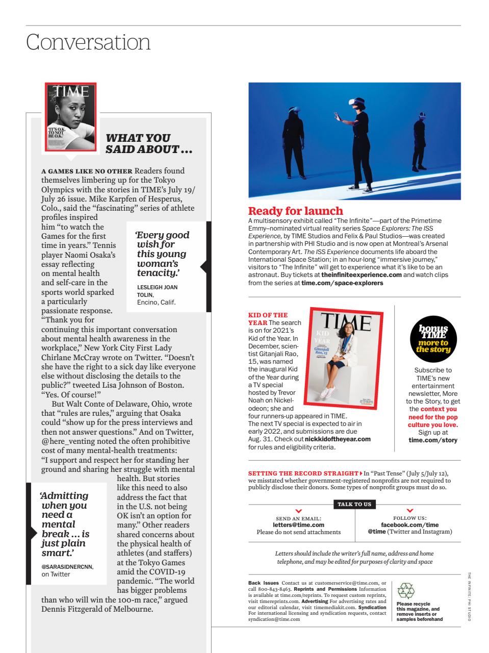 TIME Magazine Asia Preview Pages